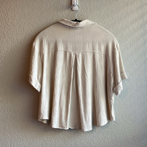 Lulus button up blouse | size M - Picture 3 of 3